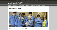 Desktop Screenshot of animezapcon.com