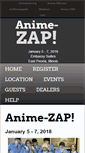 Mobile Screenshot of animezapcon.com